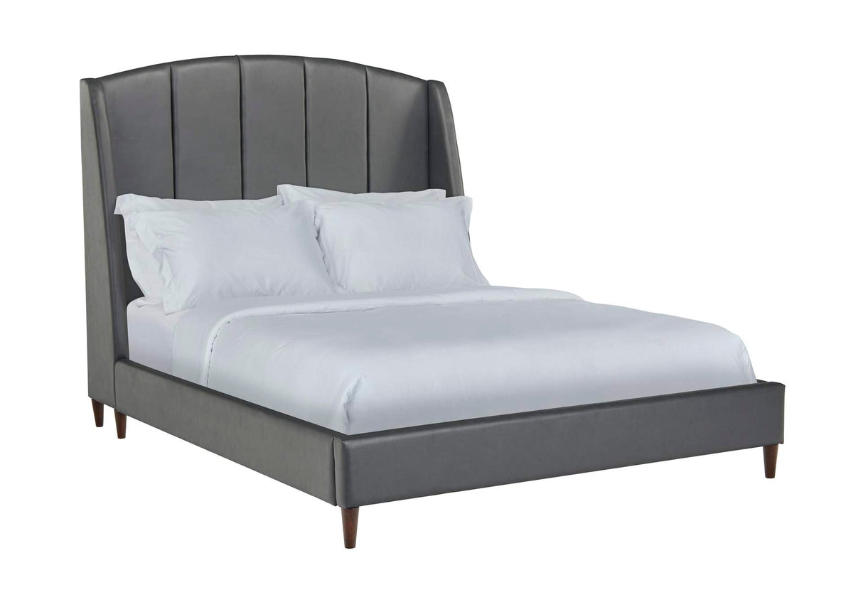 MARQUETTE QUEEN UPHOLSTERED BED CHARCOAL 23LR1004CHA