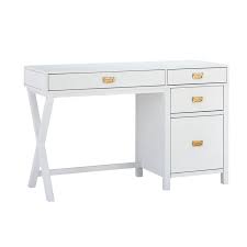 POWELL PEGGY SIDE STORAGE DESK WHITE P007-X0068-07-001-006