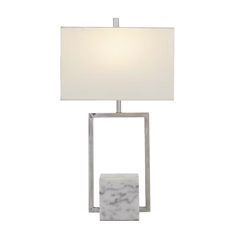 MRBL TABLE LAMP 14"W, 25"H-29669