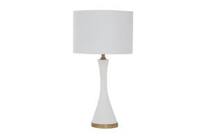 MTL CEMENT TABLE LAMP 14"W, 25"H 39511