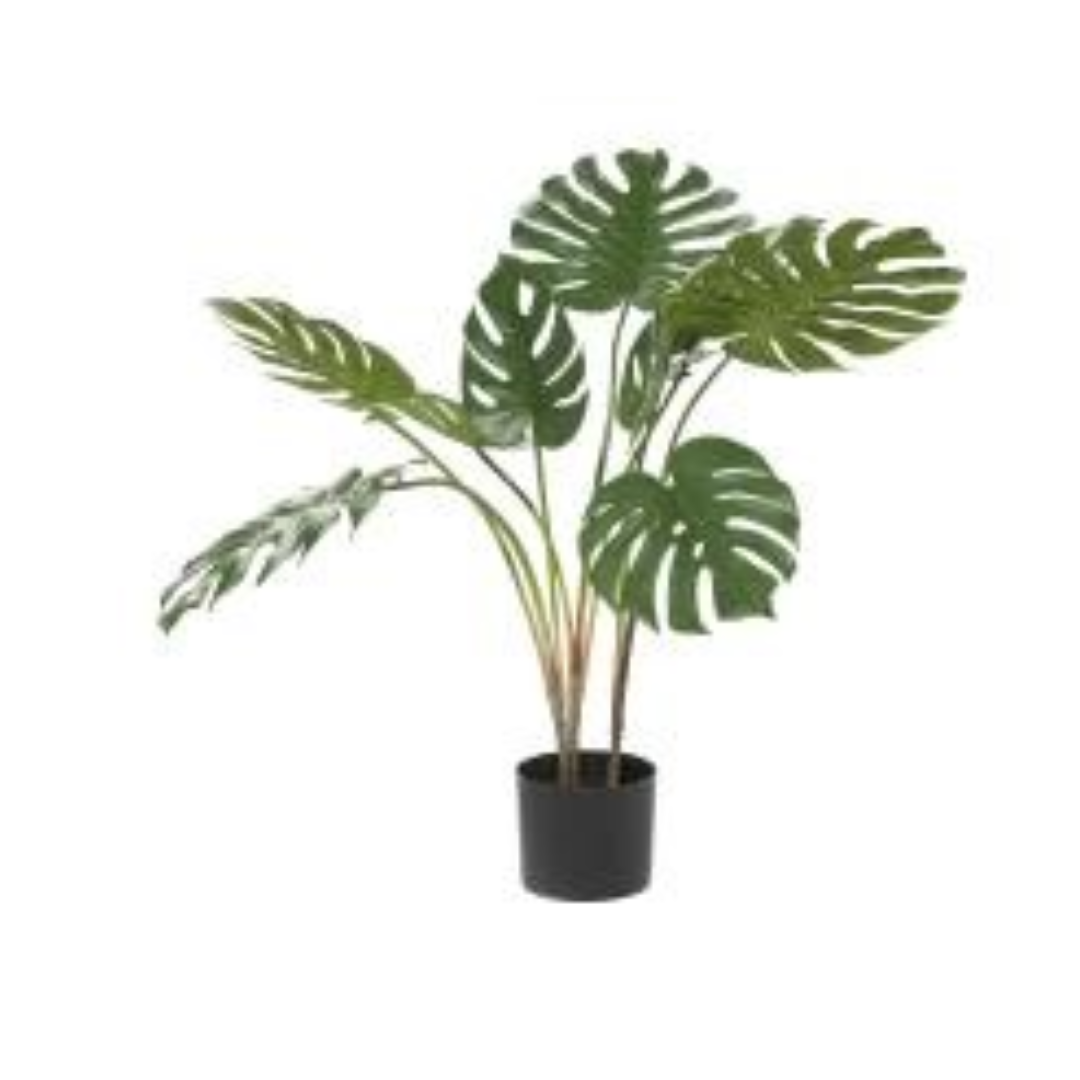 ARTIFICIAL MONSTERA LEAF, 29"H 88282