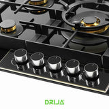 DRIJA 36 INCH 5 BURNER GAS COOKTOP