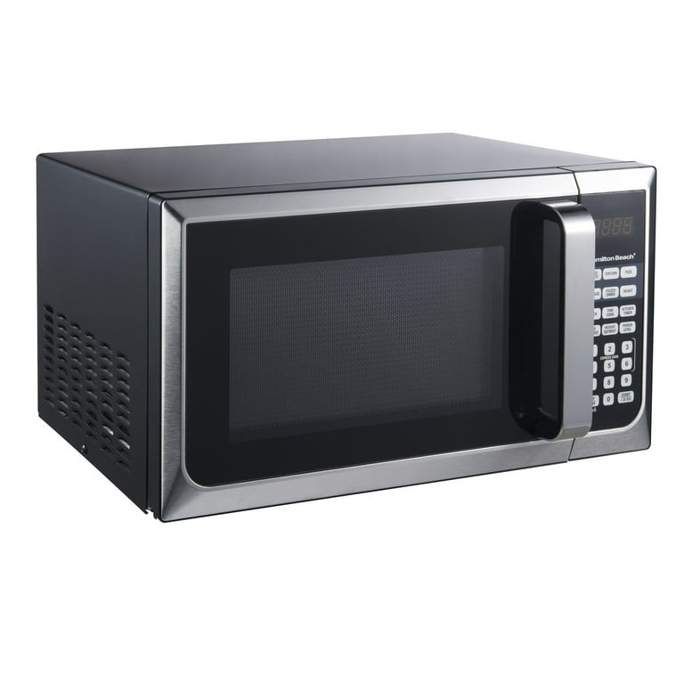 HAMILTON BEACH 0.9 CF STAINLESS STEEL MICROWAVE OVEN HB-P90D23ATL-G